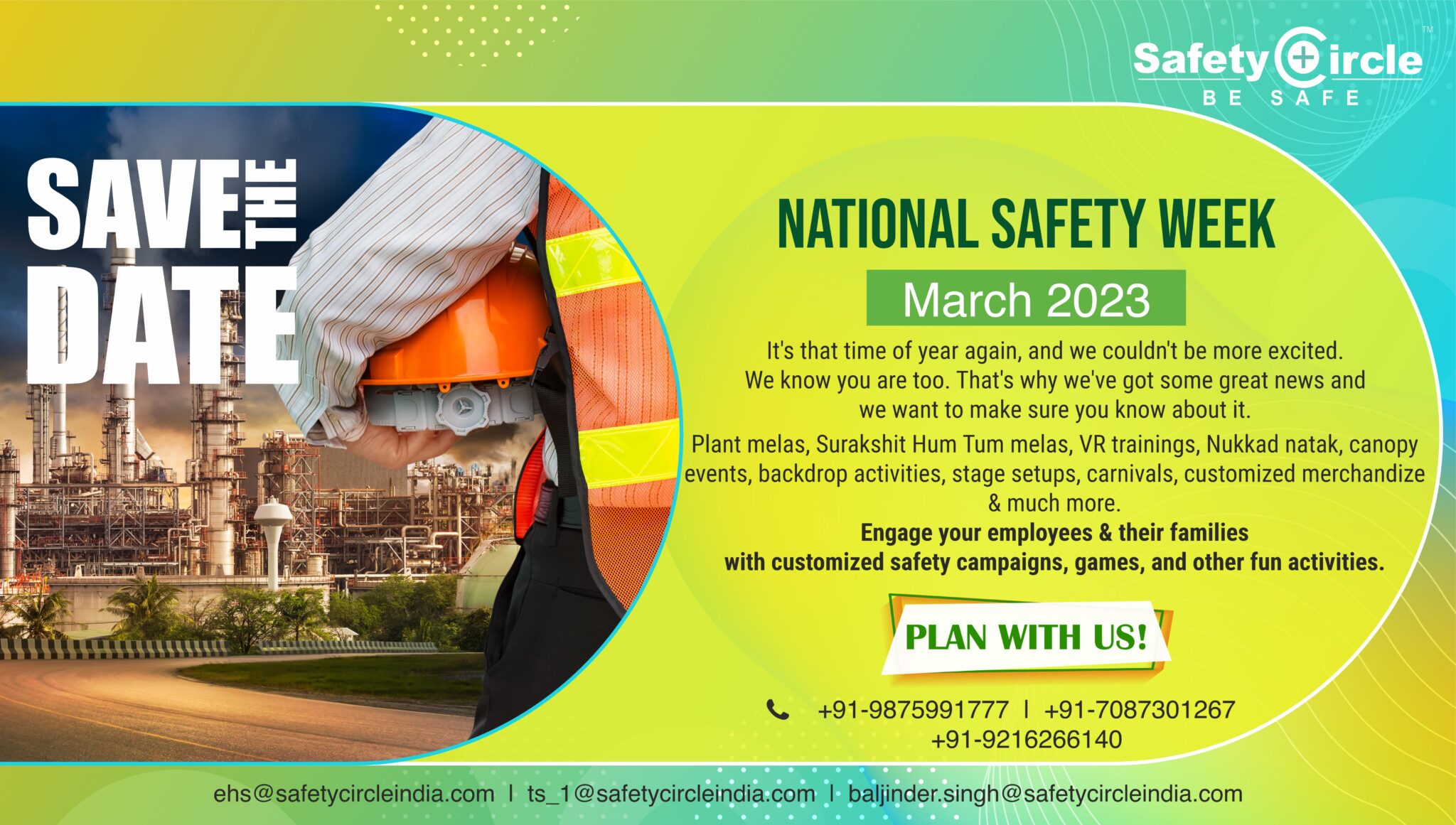 Fire Safety Week 2024 India - Inger Lenette